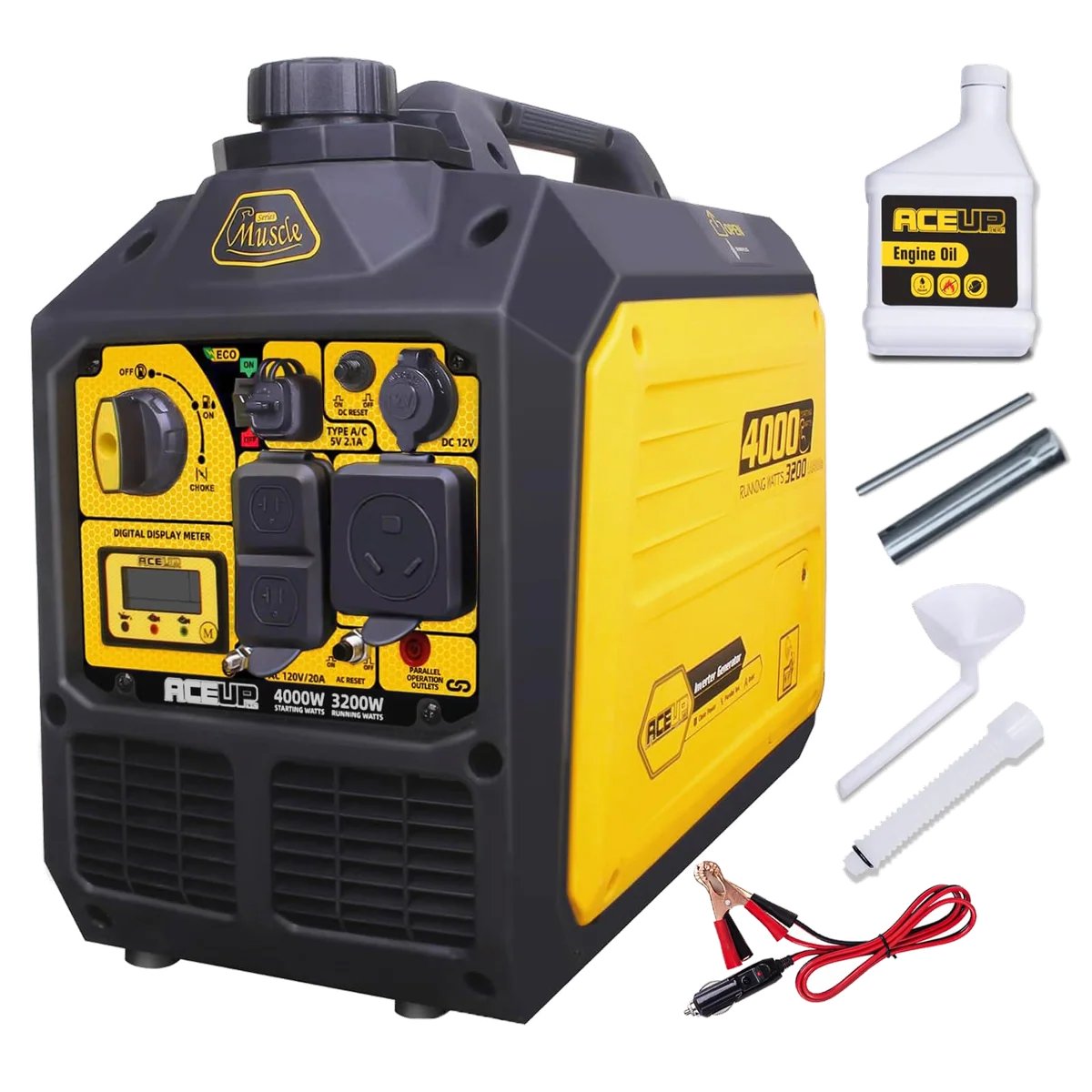 Aceup Energy 4000 watt generator, view 2