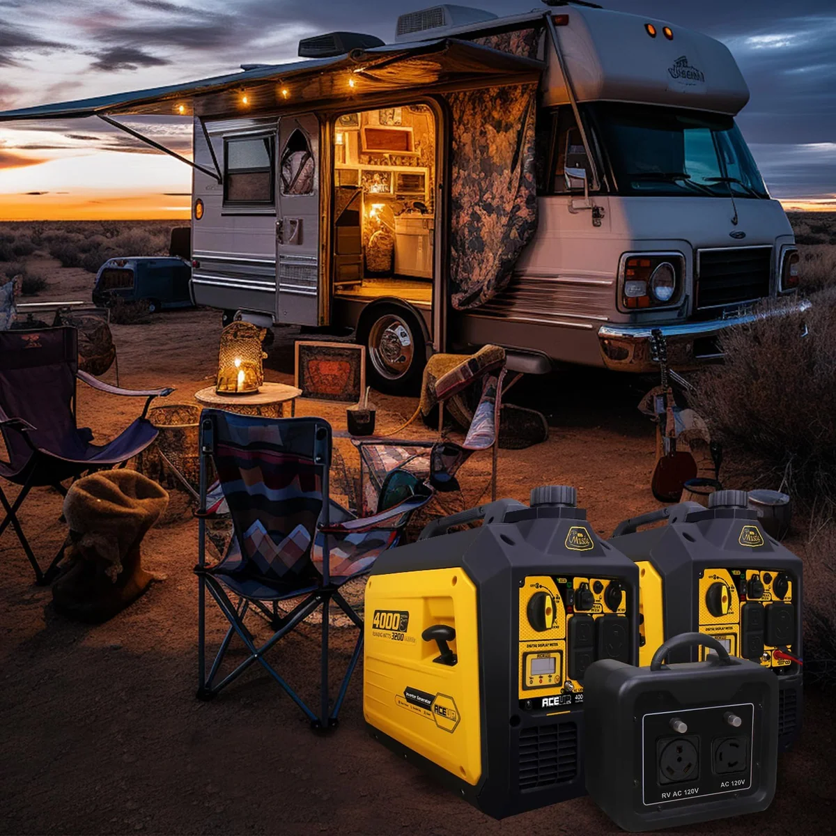 Aceup Energy 4000 watt generator, view 6
