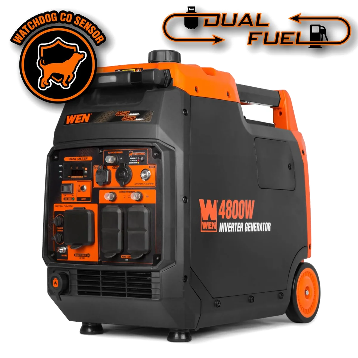 WEN Quiet and Lightweight 4800-Watt, view 2