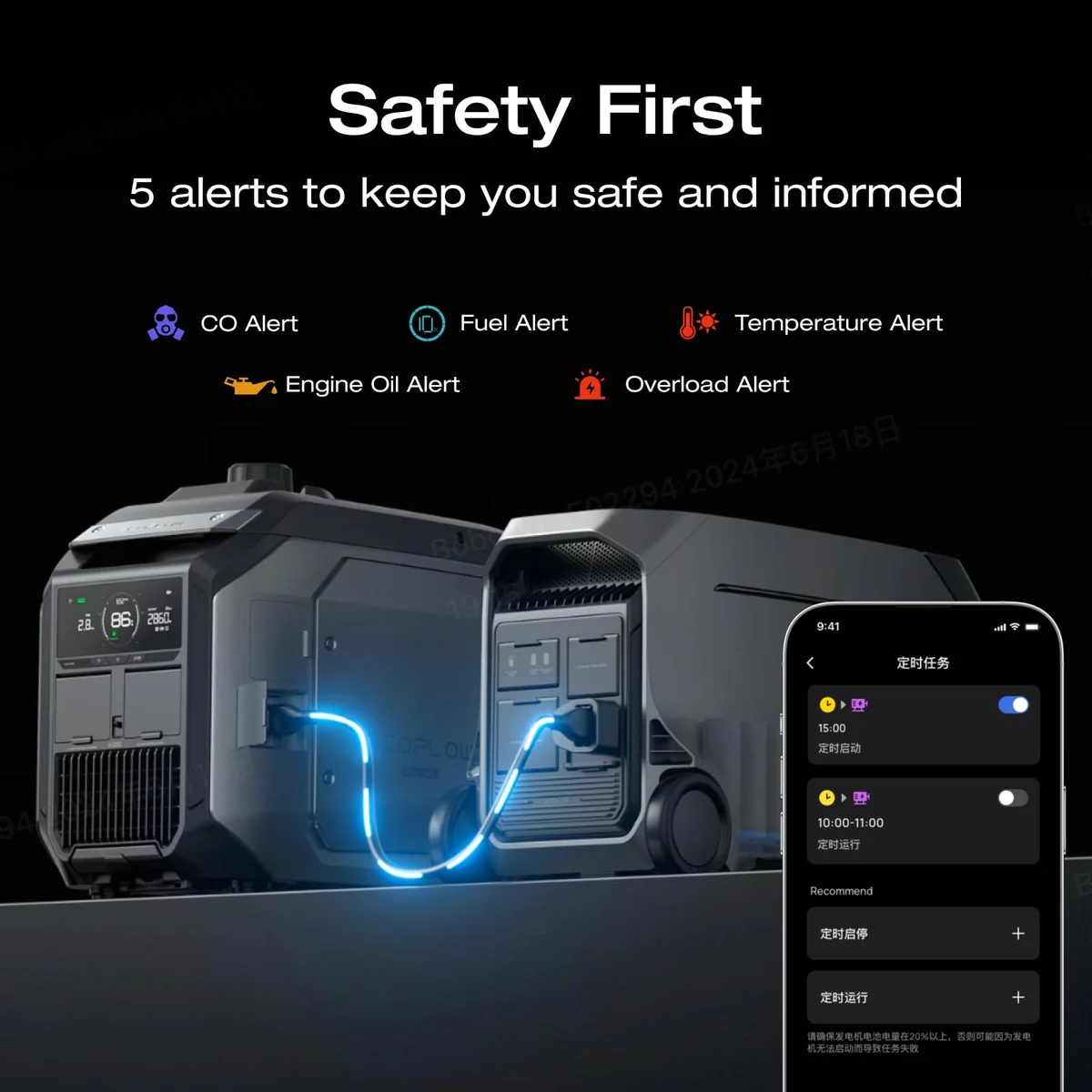 EcoFlow Delta Pro 3 smart generator, view 2
