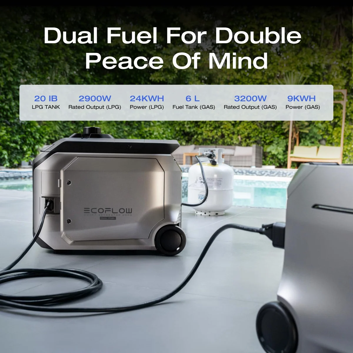 EcoFlow Delta Pro 3 smart generator