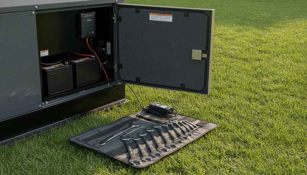 A Generac that will not start is almost always a battery story, and the battery is the one part Generac did not sell you