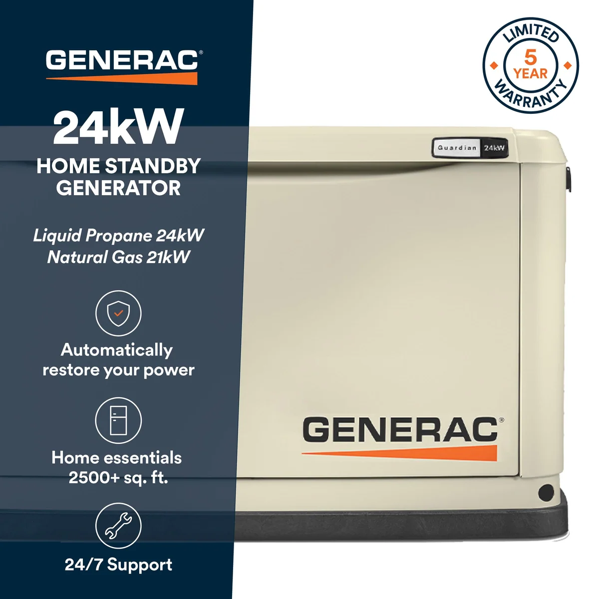 Generac Guardian 24kW, view 2
