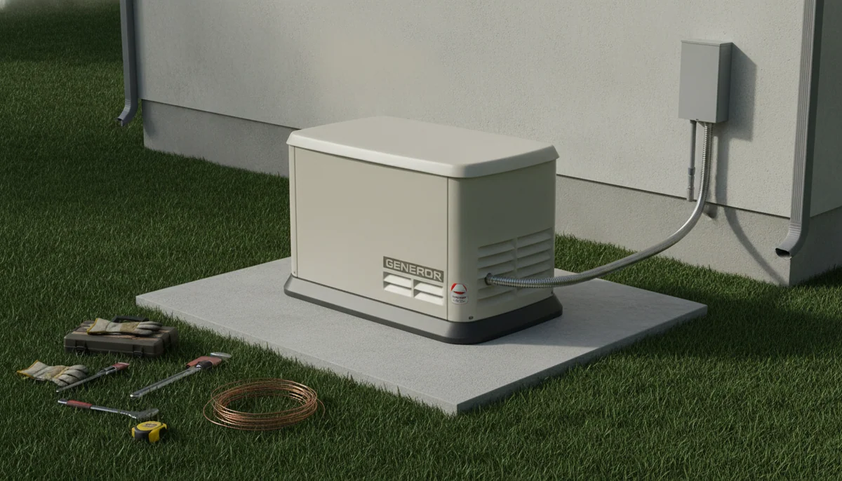 A Generac 24kW is priced like an appliance and billed like a building project